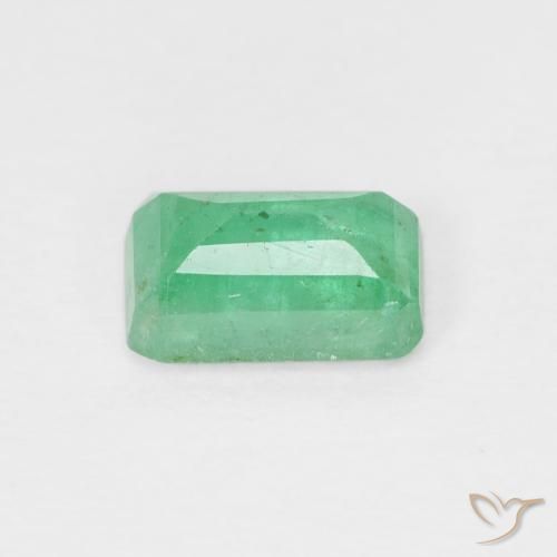 0.64克拉天然翠，八边形，SI