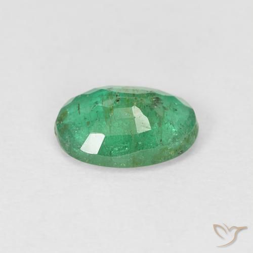 0.75克拉天然翠，椭圆形，SI