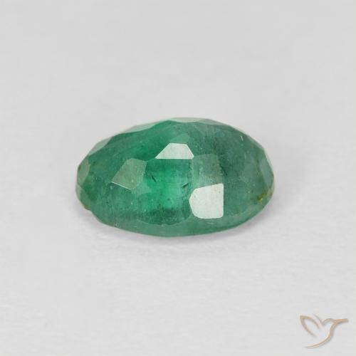 0.86克拉天然翠，椭圆形，SI