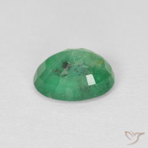 0.80克拉天然翠，椭圆形，SI