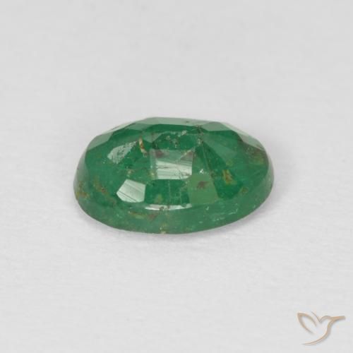0.69克拉天然翠，椭圆形，SI