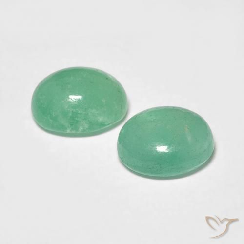 1.48克拉天然翠，椭圆形，半透明