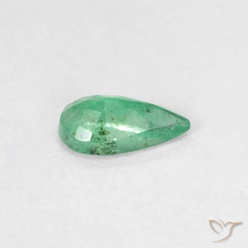 0.32克拉天然翠，梨形，SI