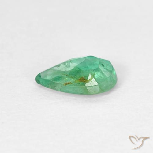 0.32克拉天然翠，梨形，SI