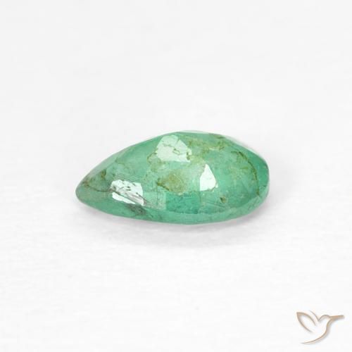 0.35克拉天然翠，梨形，SI
