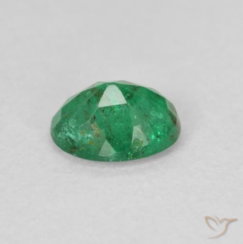 0.60克拉天然翠，椭圆形，SI