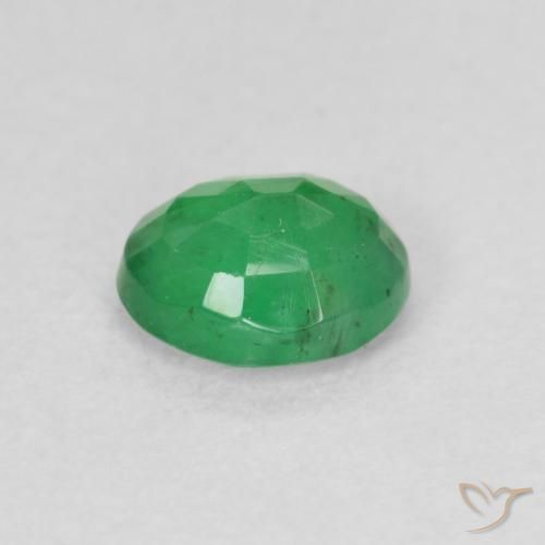 0.61克拉天然翠，椭圆形，SI