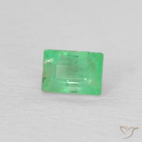 0.21克拉天然翠，狭长方形，SI-I1