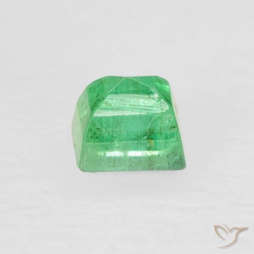 0.19克拉天然翠，狭长方形，SI