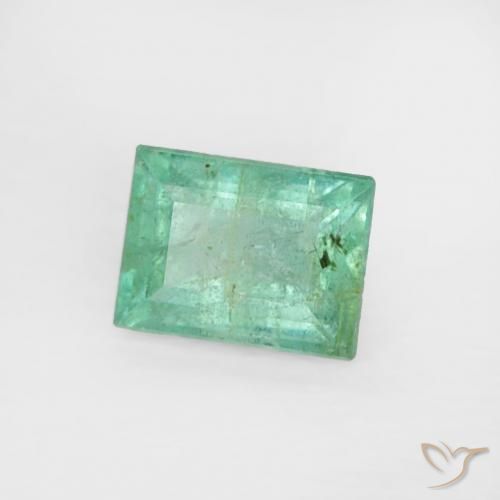 0.27克拉天然翠，狭长方形，SI