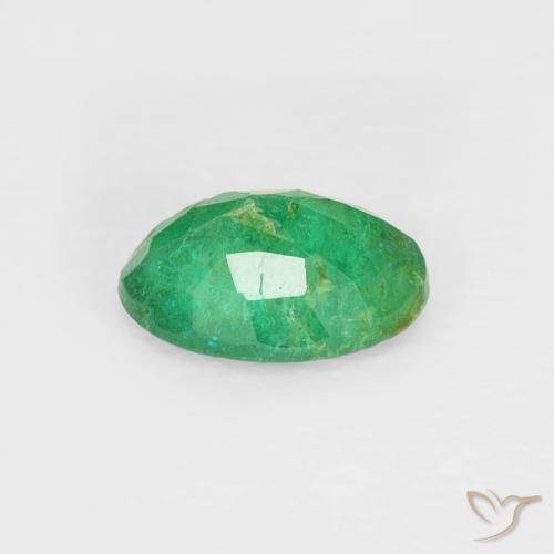 0.70克拉天然翠，椭圆形，SI-I1