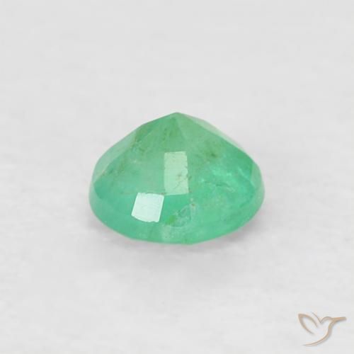 0.16克拉天然翠，圆形的，SI