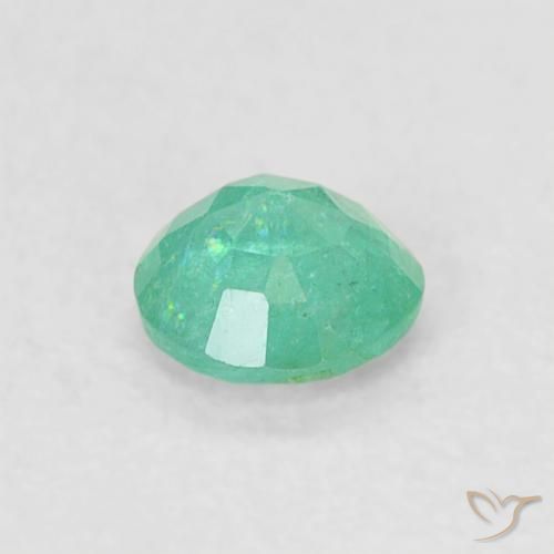 0.18克拉天然翠，圆形的，SI