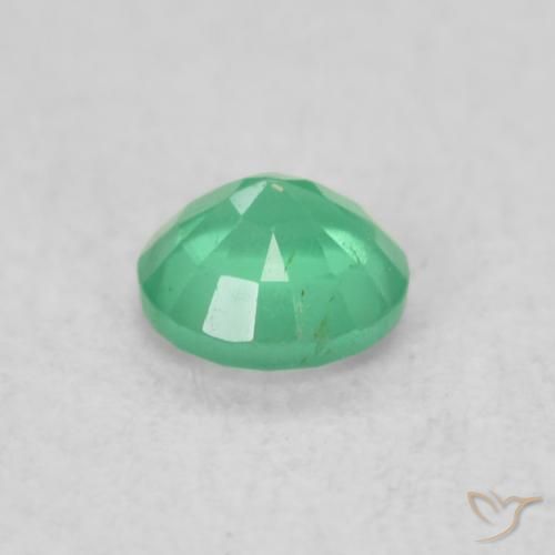 0.17克拉天然翠，圆形的，SI
