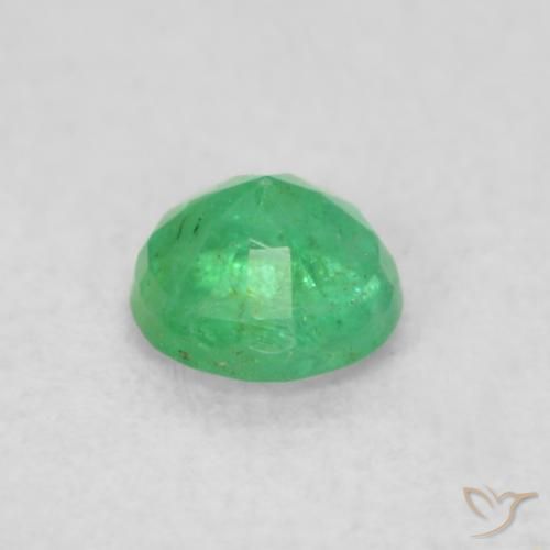 0.17克拉天然翠，圆形的，SI