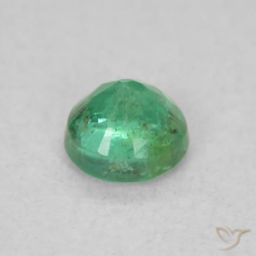 0.18克拉天然翠，圆形的，SI