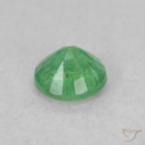 0.18克拉天然翠，圆形的，SI