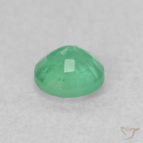 0.18克拉天然翠，圆形的，SI