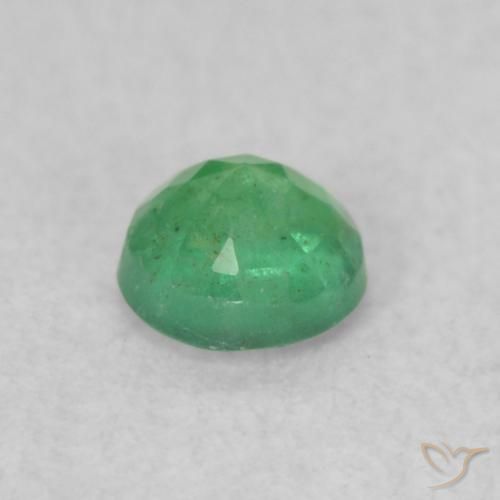 0.18克拉天然翠，圆形的，SI