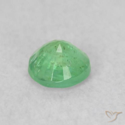 0.17克拉天然翠，圆形的，SI