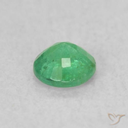 0.16克拉天然翠，圆形的，SI