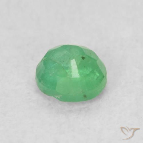 0.19克拉天然翠，圆形的，SI