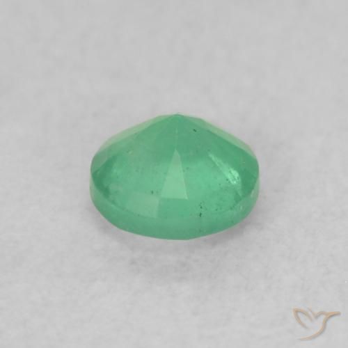 0.17克拉天然翠，圆形的，SI