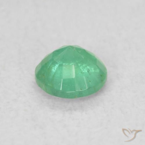 0.16克拉天然翠，圆形的，SI