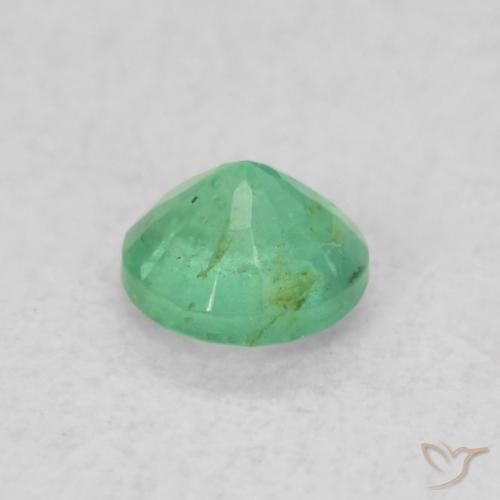 0.17克拉天然翠，圆形的，SI