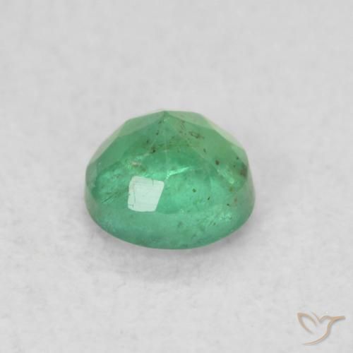0.17克拉天然翠，圆形的，SI