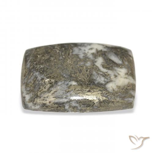 37.54克拉天然Feather Pyrite，软垫，不透明