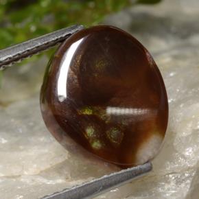 4.28克拉天然火玛瑙，异形，半透明