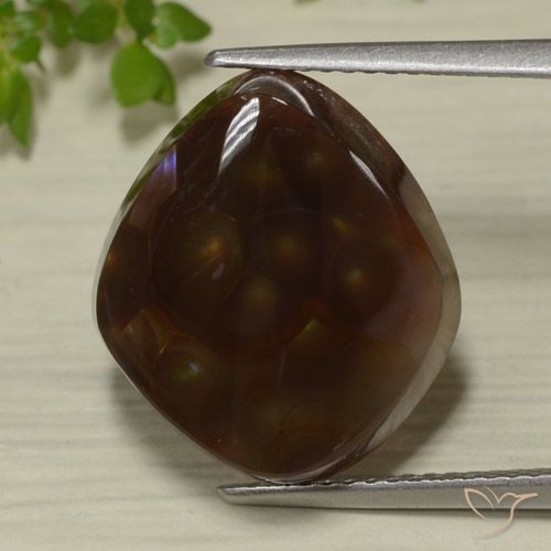 9.45ct 天然 彩色 火玛瑙, 花式切割, 半透明