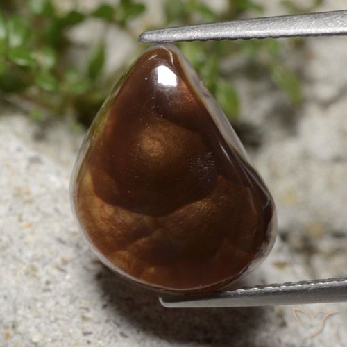 5.86ct 天然 彩色 火玛瑙, 花式切割, 半透明