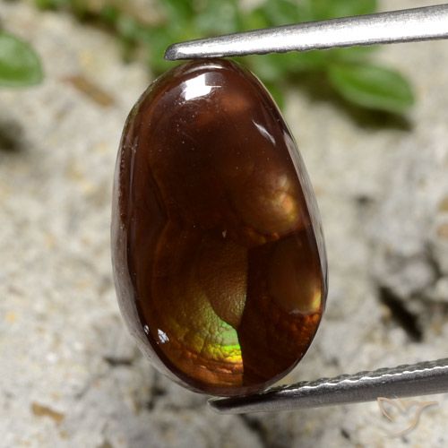 3.99ct 天然 彩色 火玛瑙, 花式切割, 半透明