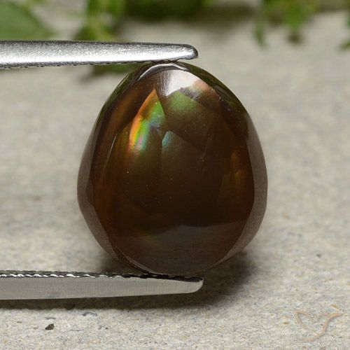 4.61ct 天然 彩色 火玛瑙, 花式切割, 不透明