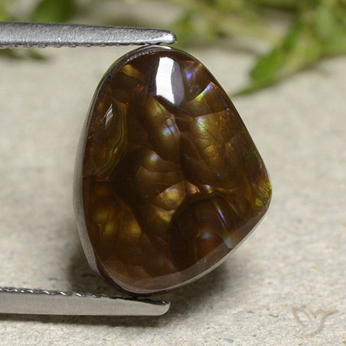 5.95ct 天然 彩色 火玛瑙, 花式切割, 不透明