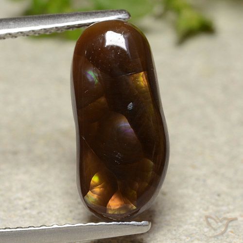 3.79ct 天然 彩色 火玛瑙, 花式切割, 不透明
