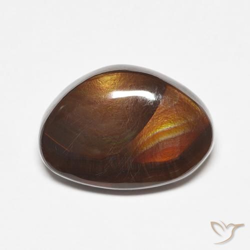 7.08ct 天然 彩色 火玛瑙, 花式切割, 半透明