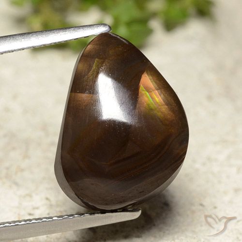 7.07ct 天然 彩色 火玛瑙, 花式切割, 半透明