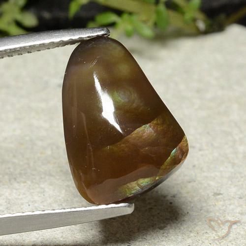 8.38ct 天然 彩色 火玛瑙, 花式切割, 不透明