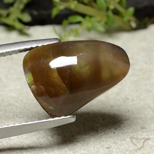 8.38克拉天然火玛瑙，花式切割，不透明