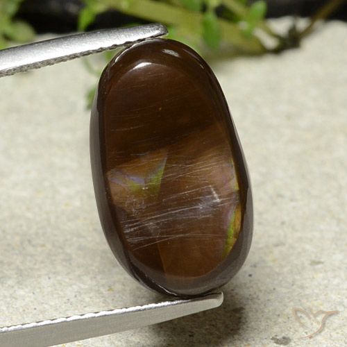 6.46ct 天然 彩色 火玛瑙, 花式切割, 不透明