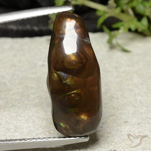 8.81ct 天然 彩色 火玛瑙, 花式切割, 不透明