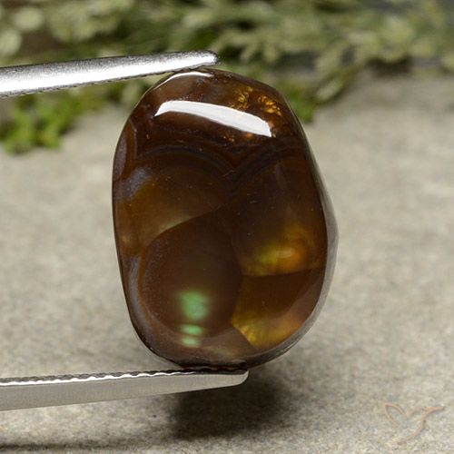 7.95ct 天然 彩色 火玛瑙, 花式切割, 不透明