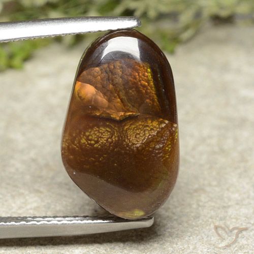 7.17ct 天然 彩色 火玛瑙, 花式切割, 不透明