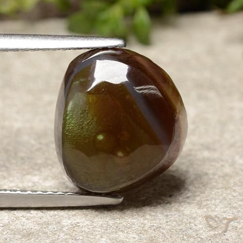 5.77ct 天然 彩色 火玛瑙, 花式切割, 不透明