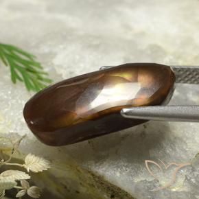 6.42克拉天然火玛瑙，花式切割，不透明