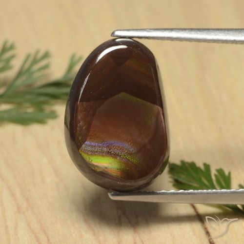5.12ct 天然 彩色 火玛瑙, 花式切割, 不透明