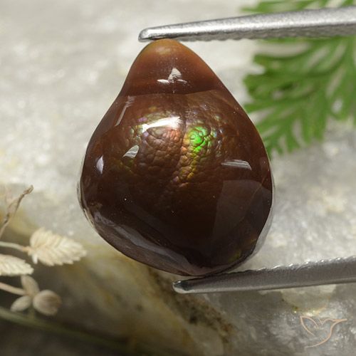 4.97ct 天然 彩色 火玛瑙, 花式切割, 不透明